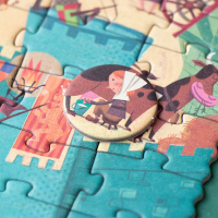 Kasteel pocket puzzel